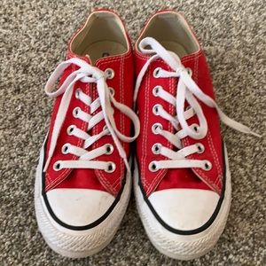 Converse Red Low Top